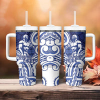 Guam Chief Kepuha Tumbler With Handle Chamorro Pride LT05 - Polynesian Pride