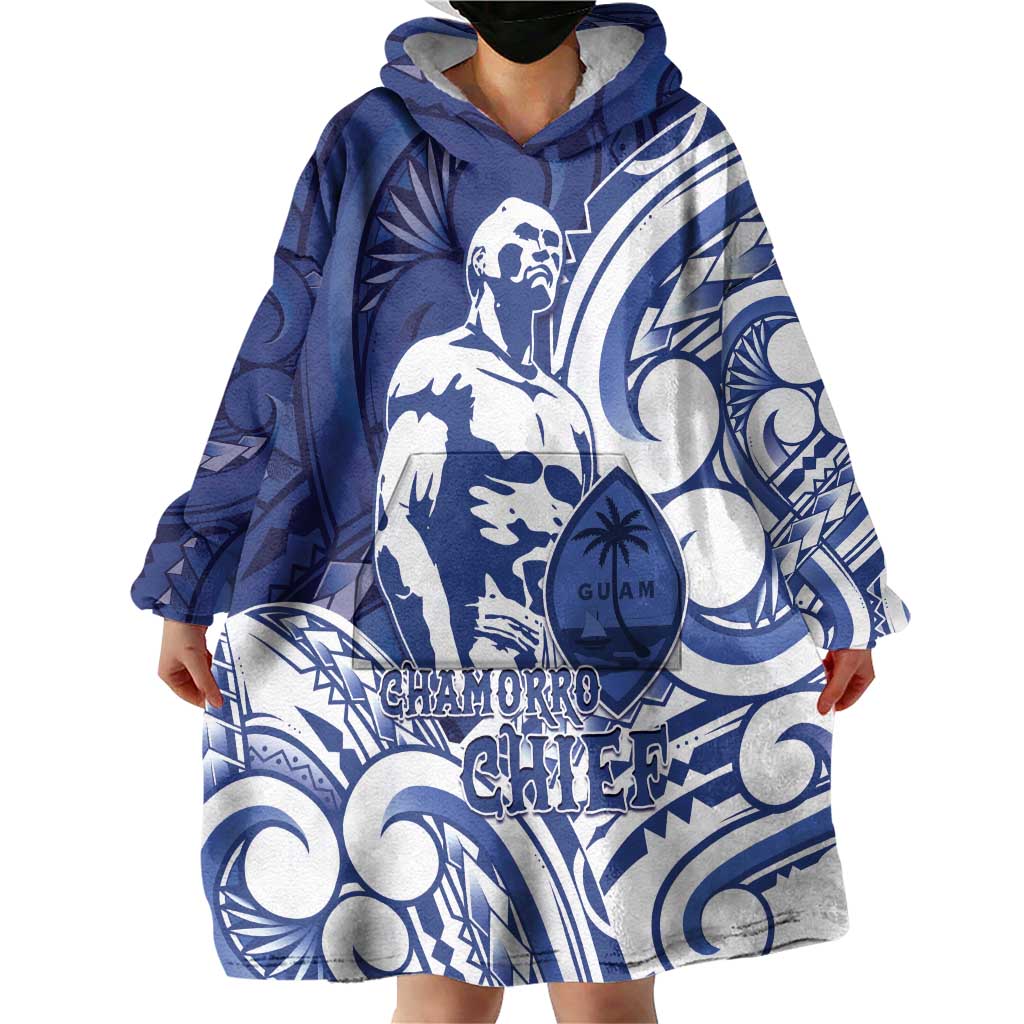 Guam Chief Kepuha Wearable Blanket Hoodie Chamorro Pride