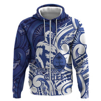 Guam Chief Kepuha Zip Hoodie Chamorro Pride