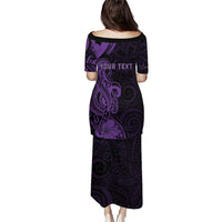 Personalised Lupus Warrior Family Matching Puletasi and Hawaiian Shirt Never Give Up Polynesian Style LT05 - Polynesian Pride