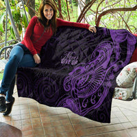 Lupus Warrior Quilt Never Give Up Polynesian Style