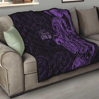 Lupus Warrior Quilt Never Give Up Polynesian Style
