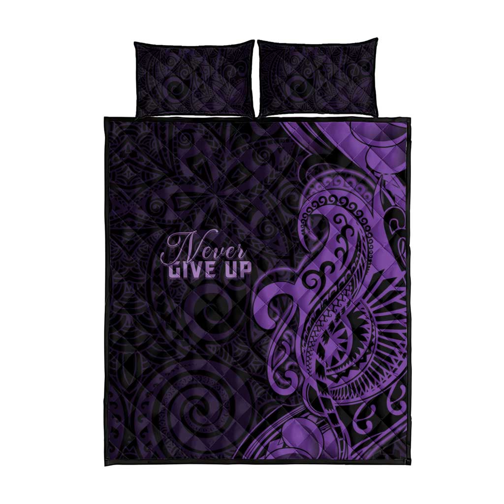 Lupus Warrior Quilt Bed Set Never Give Up Polynesian Style LT05 - Polynesian Pride