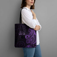 Lupus Warrior Tote Bag Never Give Up Polynesian Style