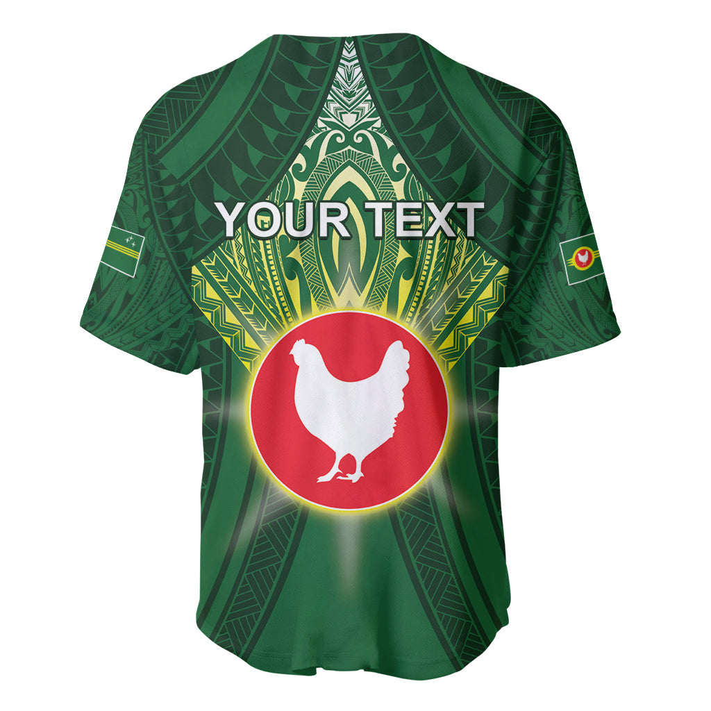 Personalized American Samoa Manu'a Cession Day Baseball Jersey With Polynesian Pattern LT05 - Polynesian Pride