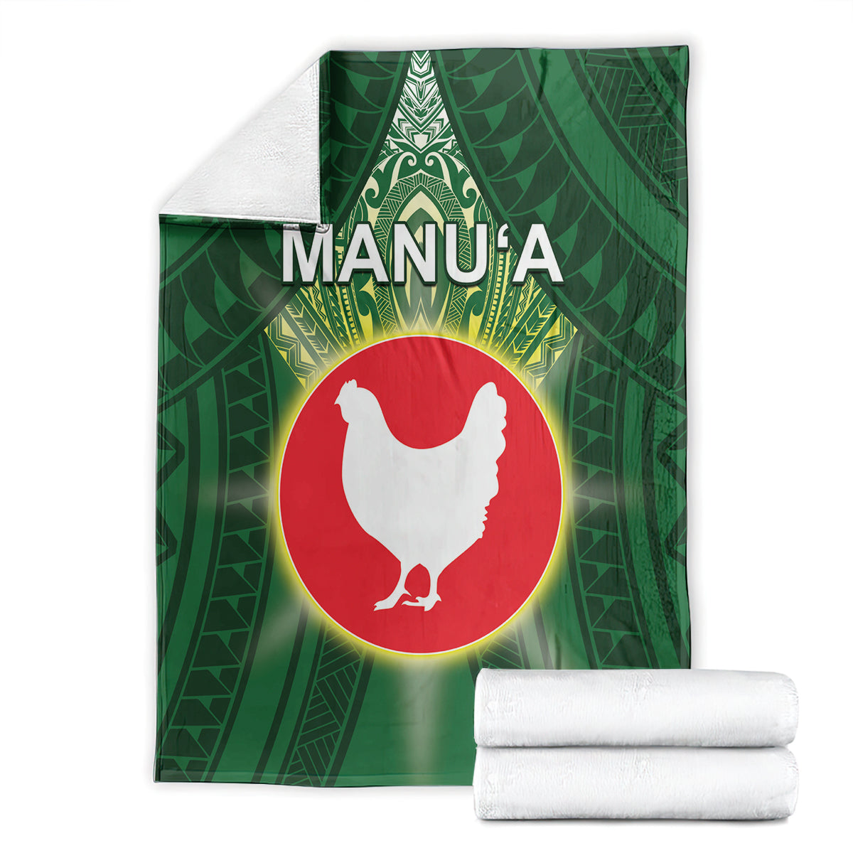 American Samoa Manu'a Cession Day Blanket With Polynesian Pattern LT05 - Polynesian Pride