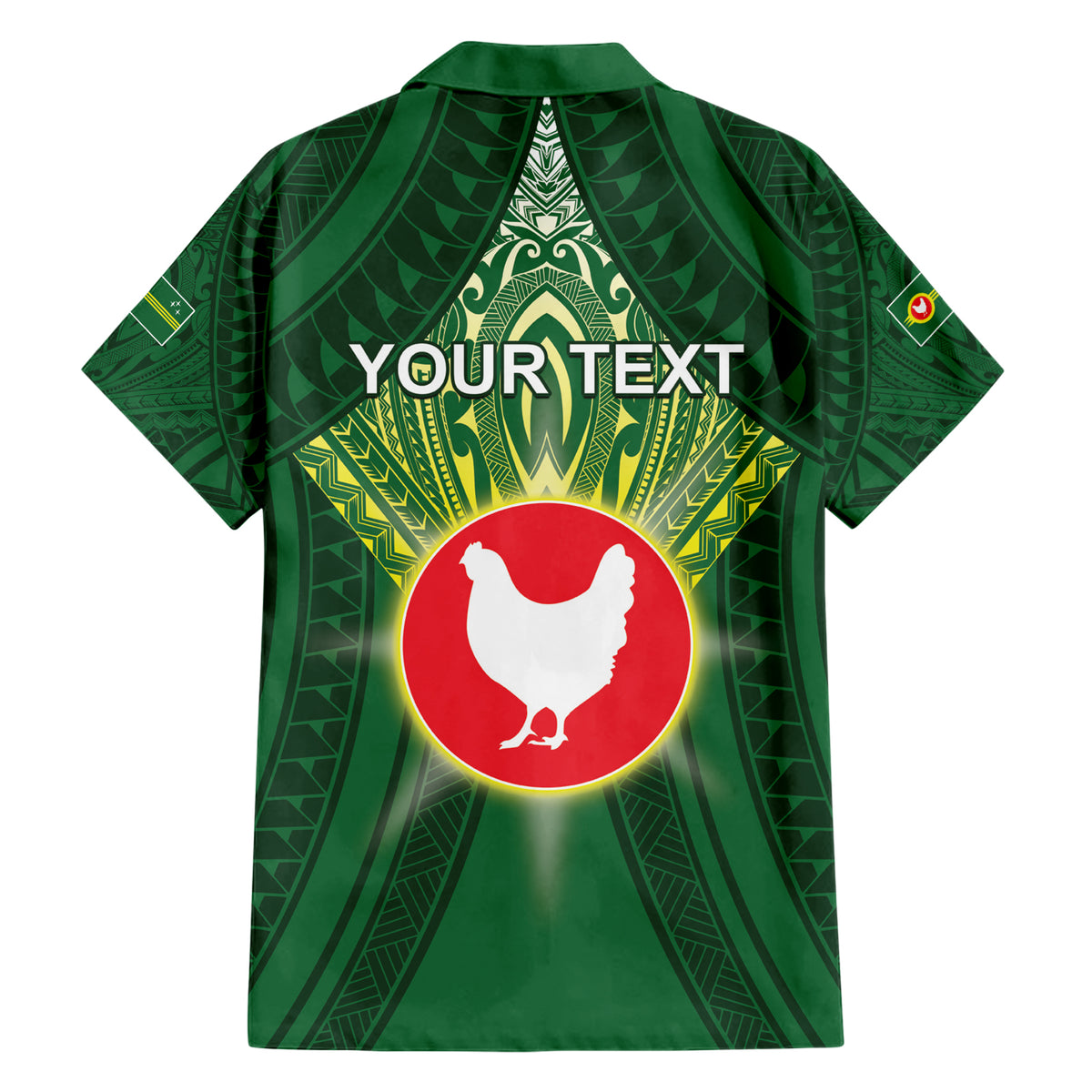 Personalized American Samoa Manu'a Cession Day Family Matching Short Sleeve Bodycon Dress and Hawaiian Shirt With Polynesian Pattern