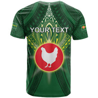 Personalized American Samoa Manu'a Cession Day T Shirt With Polynesian Pattern LT05 - Polynesian Pride