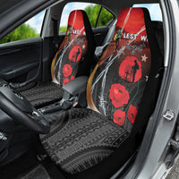 Papua New Guinea Remembrance Day Car Seat Cover Lest We Forget