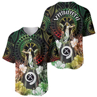 Vanuatu Happy Assumption Day Baseball Jersey LT05 - Polynesian Pride