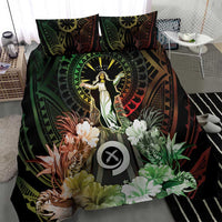 Vanuatu Happy Assumption Day Bedding Set LT05 - Polynesian Pride