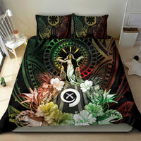 Vanuatu Happy Assumption Day Bedding Set LT05 - Polynesian Pride