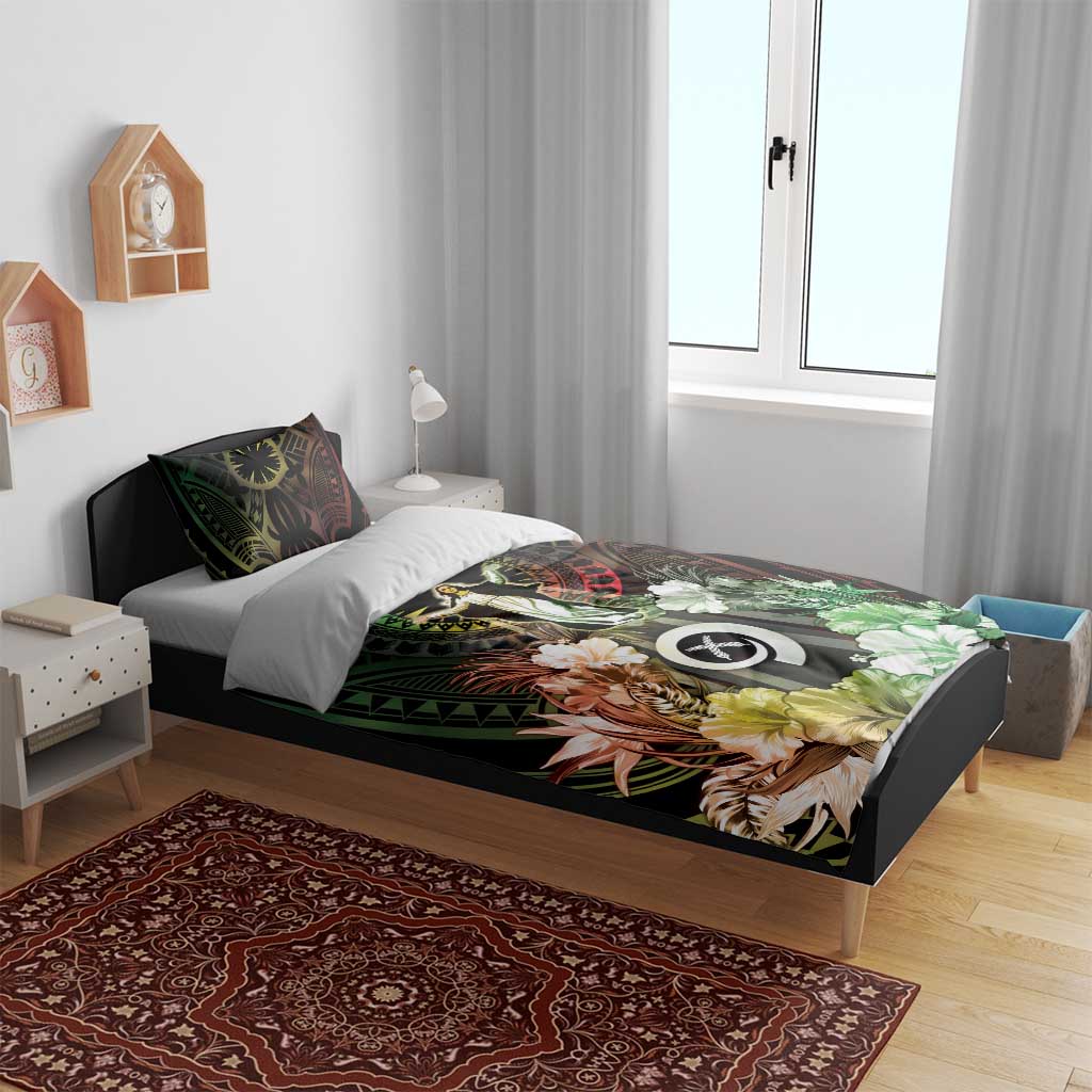 Vanuatu Happy Assumption Day Bedding Set LT05 - Polynesian Pride