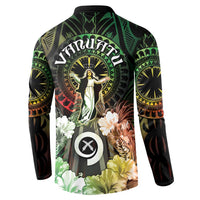 Vanuatu Happy Assumption Day Button Sweatshirt LT05 - Polynesian Pride