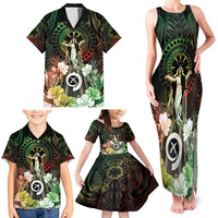 Vanuatu Happy Assumption Day Family Matching Tank Maxi Dress and Hawaiian Shirt LT05 - Polynesian Pride