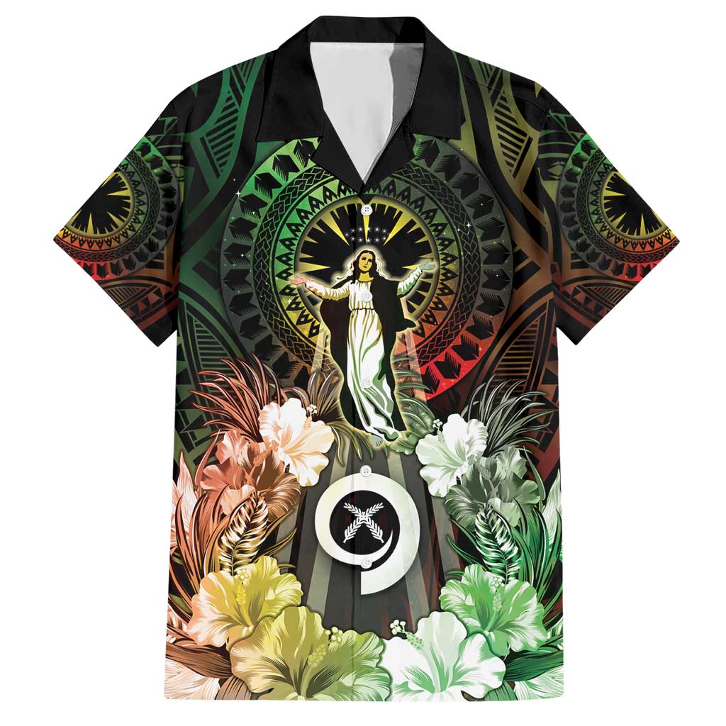 Vanuatu Happy Assumption Day Hawaiian Shirt LT05 Reggae - Polynesian Pride