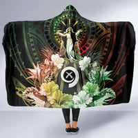Vanuatu Happy Assumption Day Hooded Blanket LT05 One Size Reggae - Polynesian Pride