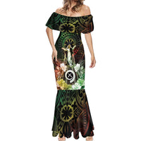 Vanuatu Happy Assumption Day Mermaid Dress LT05 - Polynesian Pride