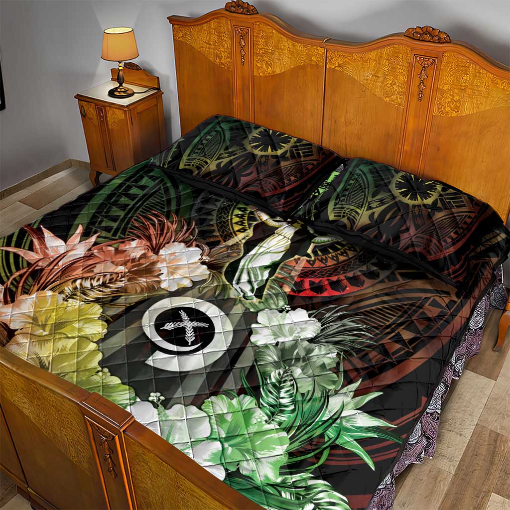 Vanuatu Happy Assumption Day Quilt Bed Set