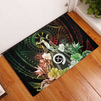 Vanuatu Happy Assumption Day Rubber Doormat LT05 - Polynesian Pride