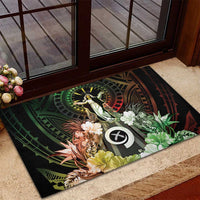 Vanuatu Happy Assumption Day Rubber Doormat LT05 - Polynesian Pride