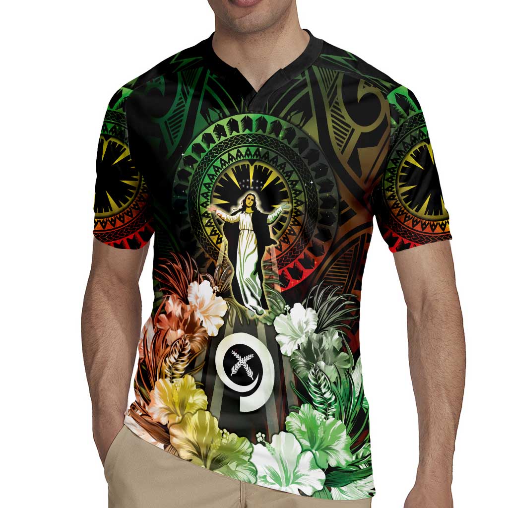 Vanuatu Happy Assumption Day Rugby Jersey