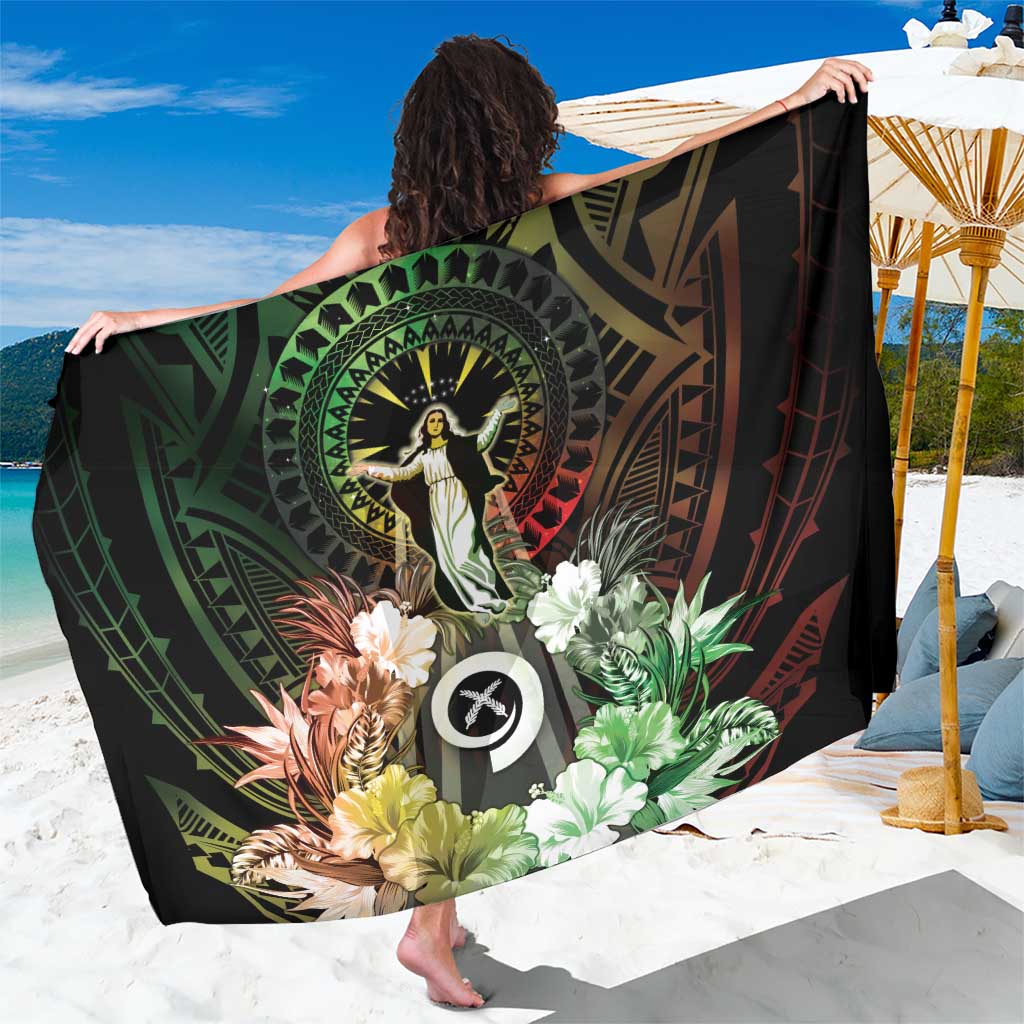 Vanuatu Happy Assumption Day Sarong LT05 One Size 44 x 66 inches Reggae - Polynesian Pride