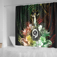 Vanuatu Happy Assumption Day Shower Curtain LT05 - Polynesian Pride