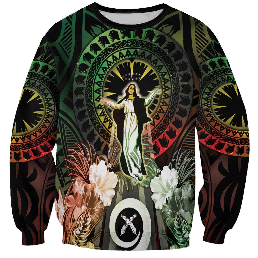 Vanuatu Happy Assumption Day Sweatshirt LT05 Unisex Reggae - Polynesian Pride