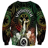 Vanuatu Happy Assumption Day Sweatshirt LT05 - Polynesian Pride