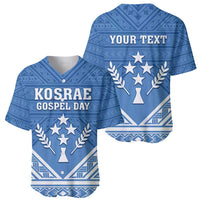 Personalised Kosrae State Gospel Day Baseball Jersey Simple Style LT05 - Polynesian Pride