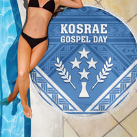 Kosrae State Gospel Day Beach Blanket Simple Style