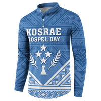 Personalised Kosrae State Gospel Day Button Sweatshirt Simple Style LT05 - Polynesian Pride