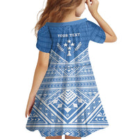 Personalised Kosrae State Gospel Day Family Matching Tank Maxi Dress and Hawaiian Shirt Simple Style LT05 - Polynesian Pride
