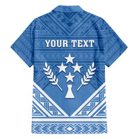 Personalised Kosrae State Gospel Day Family Matching Tank Maxi Dress and Hawaiian Shirt Simple Style LT05 - Polynesian Pride