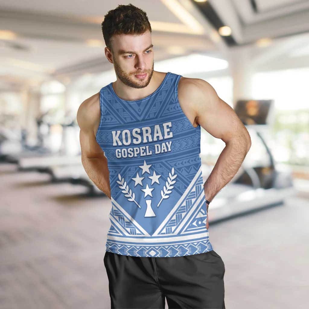 Personalised Kosrae State Gospel Day Men Tank Top Simple Style