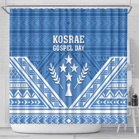 Kosrae State Gospel Day Shower Curtain Simple Style LT05 - Polynesian Pride