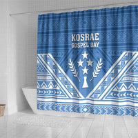 Kosrae State Gospel Day Shower Curtain Simple Style LT05 - Polynesian Pride