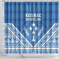Kosrae State Gospel Day Shower Curtain Simple Style LT05 - Polynesian Pride
