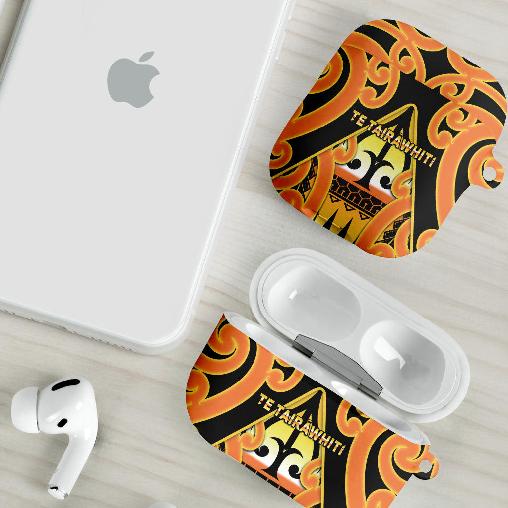 New Zealand Te Tairawhiti AirPods Case Maori Koru Pattern LT05 - Polynesian Pride
