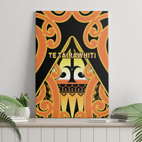 New Zealand Te Tairawhiti Canvas Wall Art Maori Koru Pattern LT05 - Polynesian Pride