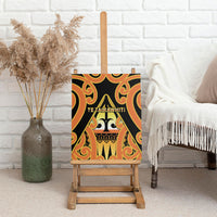 New Zealand Te Tairawhiti Canvas Wall Art Maori Koru Pattern LT05 - Polynesian Pride