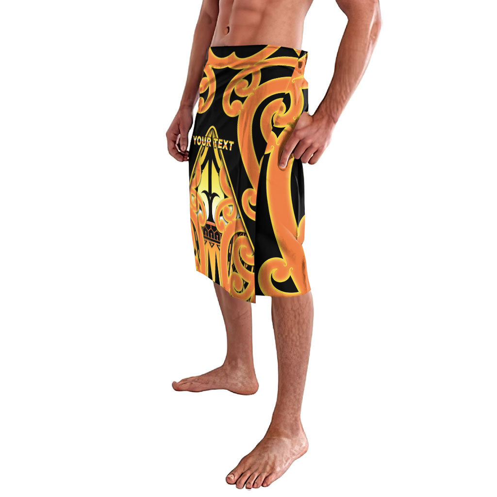 Personalised New Zealand Te Tairawhiti Lavalava Maori Koru Pattern LT05 - Polynesian Pride