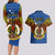 Personalized Vanuatu Tafea Province Couples Matching Long Sleeve Bodycon Dress and Hawaiian Shirt Coat Of Arms And Namele Fern Polynesian Pattern LT05 - Polynesian Pride