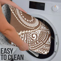 Cook Islands Gospel Day Bathroom Set Brown Tribal Curves LT05 - Polynesian Pride