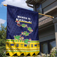 Tokelau Christmas Garden Flag Tokelauan Turtle Santa Sleigh
