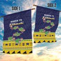 Tokelau Christmas Garden Flag Tokelauan Turtle Santa Sleigh