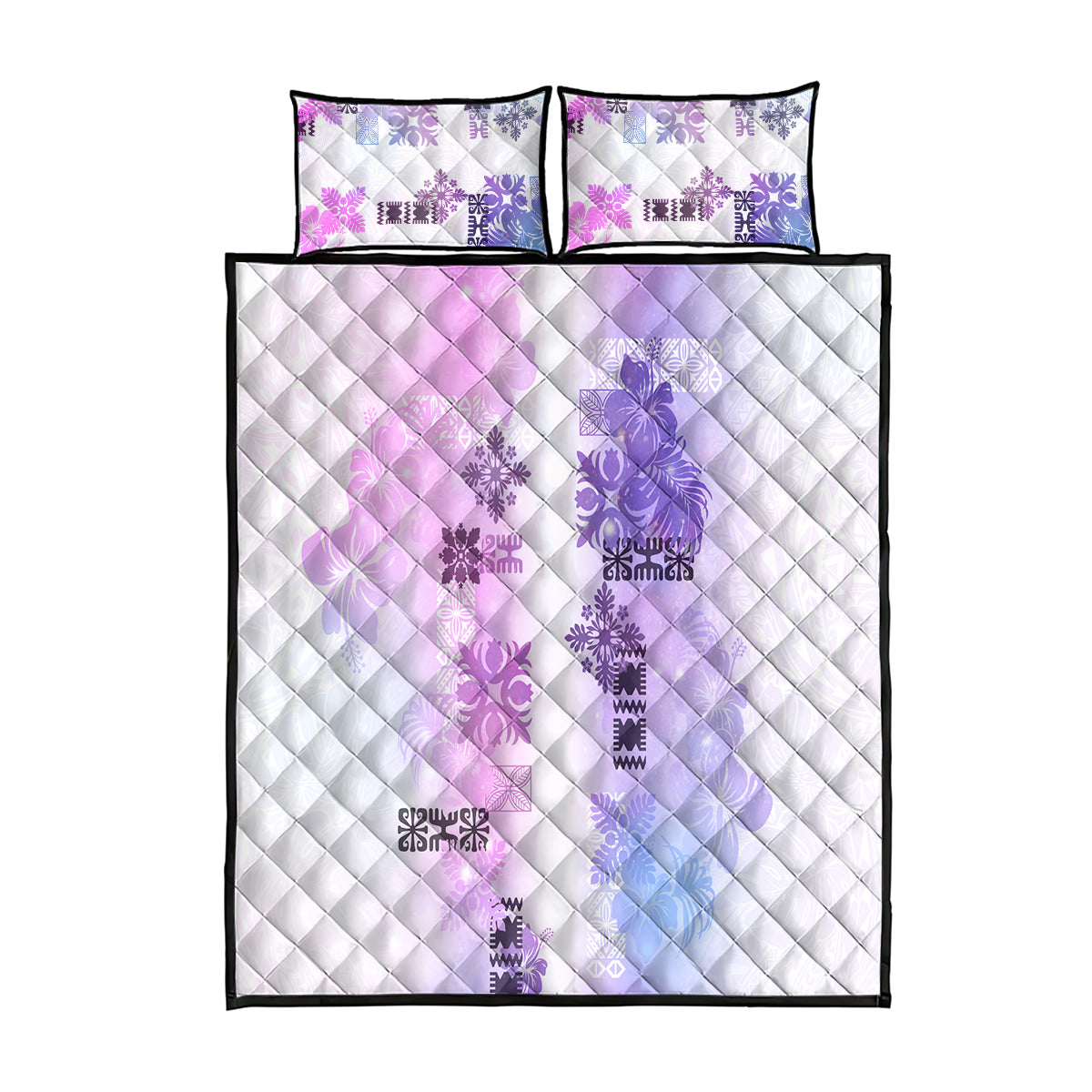 Hawaiian Quilt Quilt Bed Set Vintage Pattern Galaxy LT05 Galaxy - Polynesian Pride