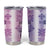 Hawaiian Quilt Tumbler Cup Vintage Pattern Galaxy