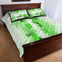 Hawaiian Quilt Quilt Bed Set Vintage Pattern Green LT05 - Polynesian Pride
